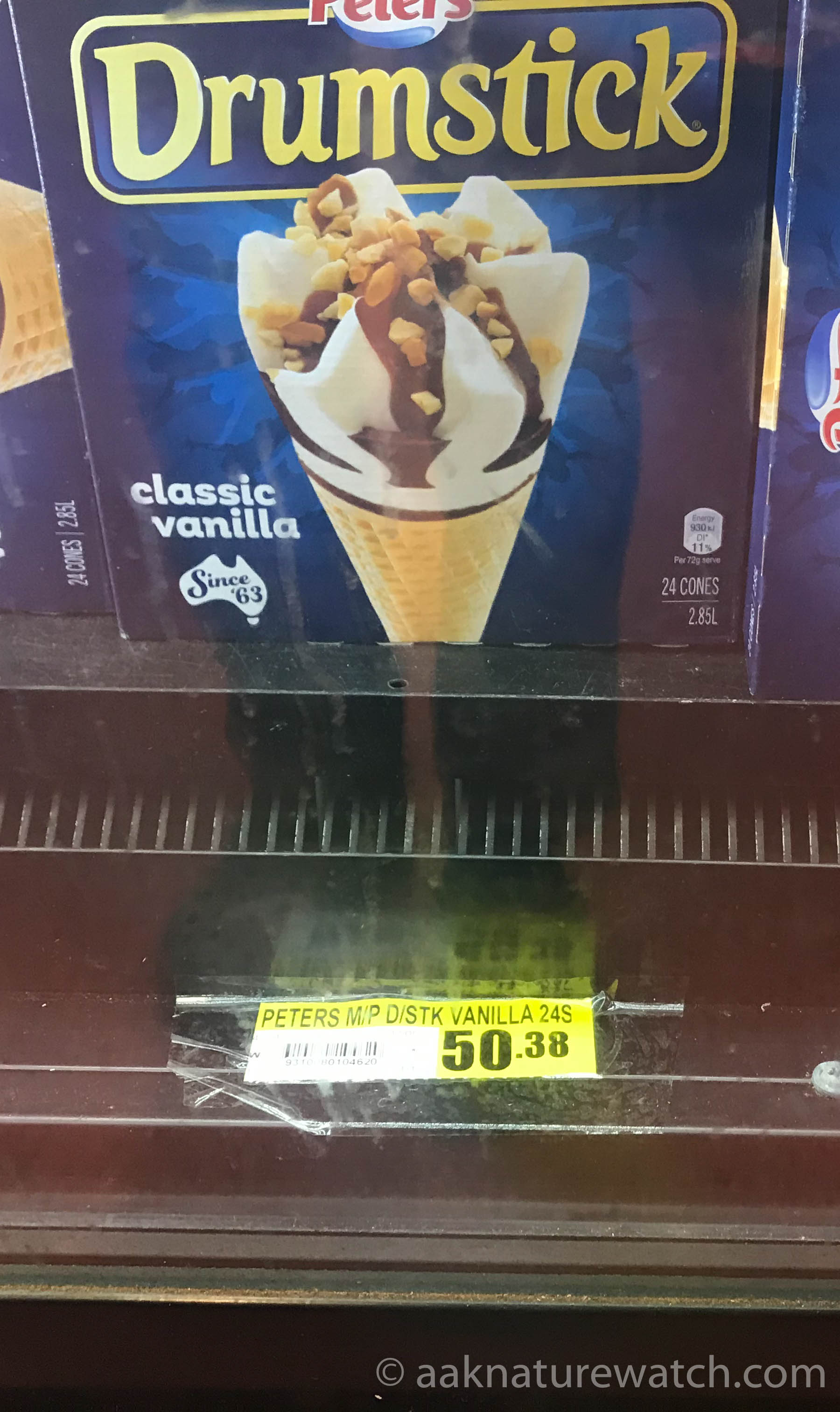 $50のアイスクリーム