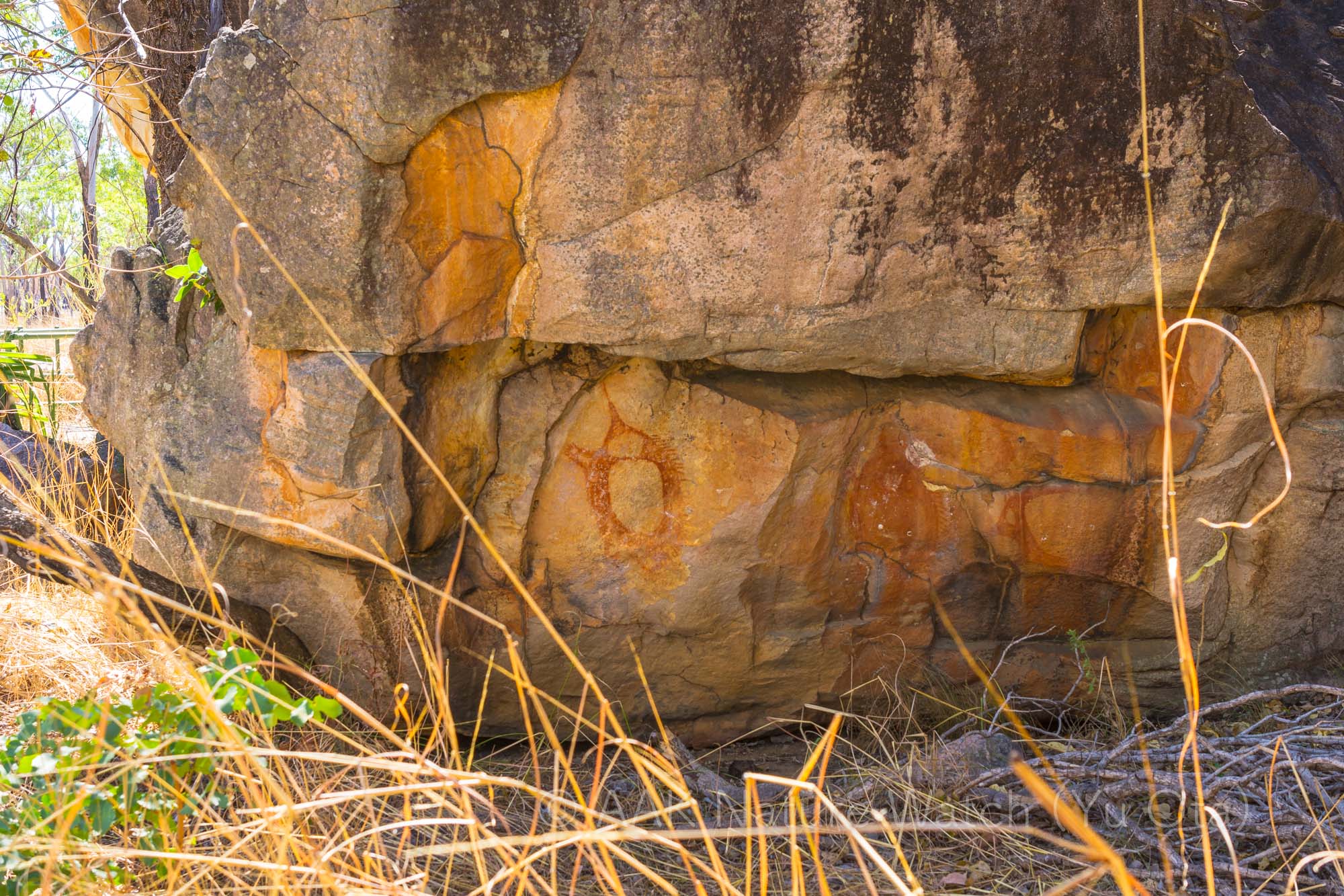 アボリジニの岩絵