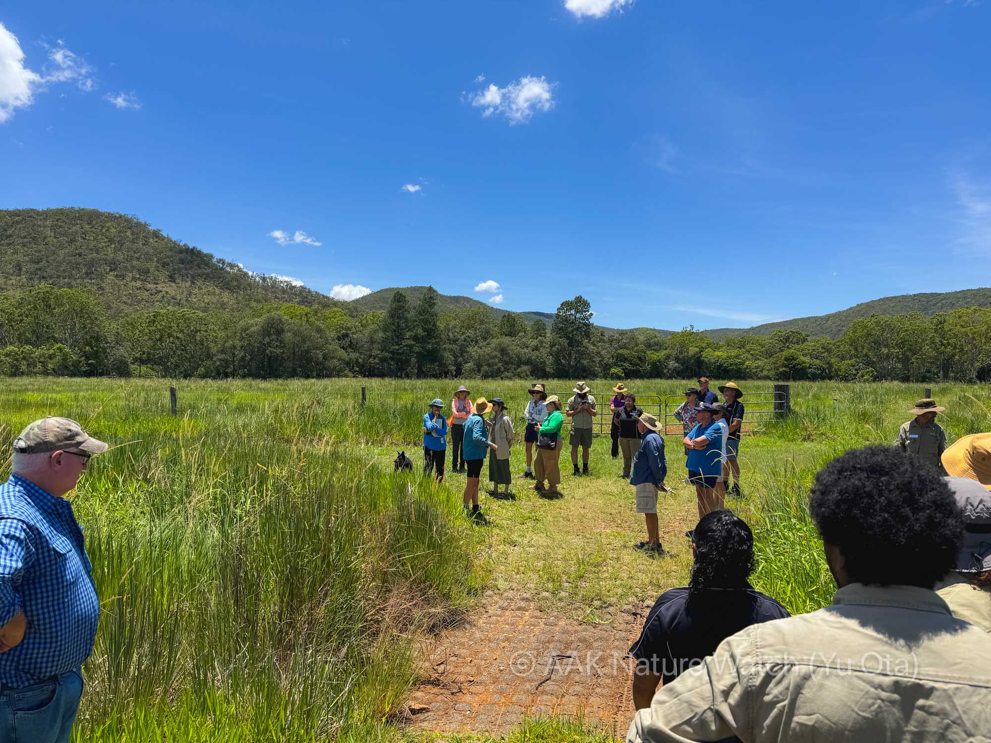 環境保全勉強会の送迎に出動
