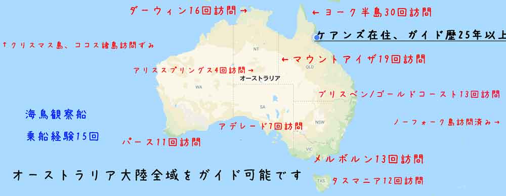 オーストラリアのバードウォッチングツアー