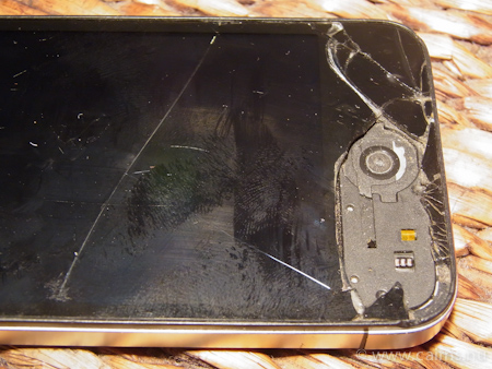 壊れ過ぎのiPhone4